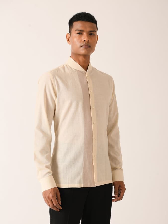 Sandstone Striped Shirt